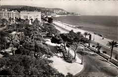 VINTAGE POSTCARD Nice Seen on the Gardens Albert 1st