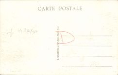 Niza interior de la POSTAL de la VENDIMIA del districto portuario de Riquier