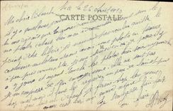 VINTAGE POSTCARD Nice Public garden and Casino