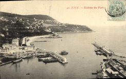 CPA Nice Entree du Port 