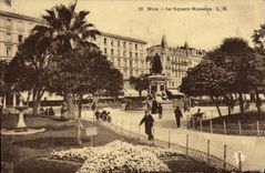 VINTAGE POSTCARD Nice the Massena Public garden