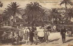 CPA Nice Jardins Albert 1er 