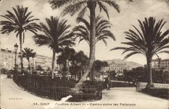 VINTAGE POSTCARD Nice Jardins Albert L er Casino enters the Palm trees
