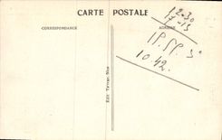 VINTAGE POSTCARD Nice Garden of King Albert 1st and the Boron Mount