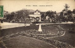 CPA Nice Jardins Albert 1er 