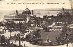 CPA Nice Jardin Albert 1er et Palais de la Jetee Promenade des Anglais 