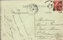 CPA Nice Coup de Mer Rauba Capeu Terrasse du Soleil 