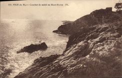 VINTAGE POSTCARD Nice To lay down soliel with the Boron Mount