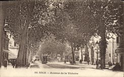 CPA Nice Avenue de la Victoire 