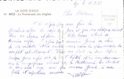 CPM Nice La Promenade des Anglais 