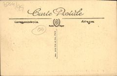 POSTAL de la VENDIMIA la dimensión del azul de Niza en Italaie en el aeroplano