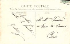 CPA Carnaval de Nice 1906 l'avenue Massena pendant le defile