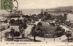 CPA Nice Le Jardin Public 