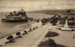 VINTAGE POSTCARD Nice View and the Walk of the English