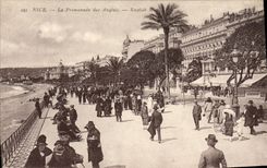 CPA Nice La Promenade des Anglais 