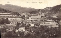 VINTAGE POSTCARD Nice the Pasteur Hospital