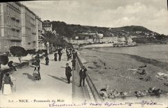CPA Nice Promenade du Midi