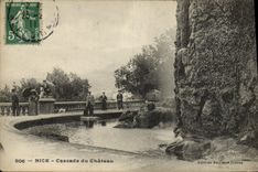 CPA Nice Cascade du Chateau