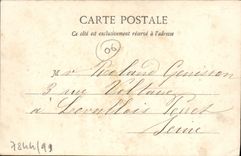 La POSTAL de la VENDIMIA Niza va al folklore de la mujer del florista de las flores