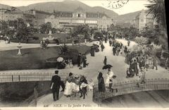 CPA Nice Le Jardin Public 