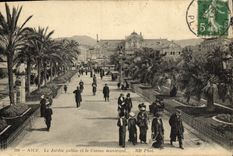 CPA Nice Le Jardin Public et le Casino Municipal 