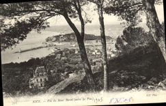 Niza de la POSTAL de la VENDIMIA vista del montaje del boro