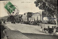 CPA Nice La Gare