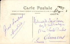 VINTAGE POSTCARD Nice Which occurred Felix Faure