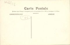 VINTAGE POSTCARD Nice Street Massena