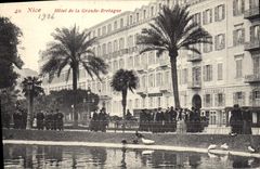 VINTAGE POSTCARD Nice Hotel of the United Kingdom
