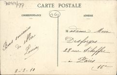 VINTAGE POSTCARD Nice the Palate of the Pier enters the Palm trees