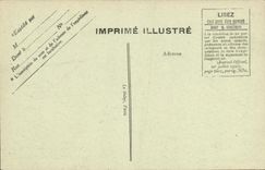 La POSTAL de la VENDIMIA el carnaval Niza del tanque 1921 de los pescados hace compras