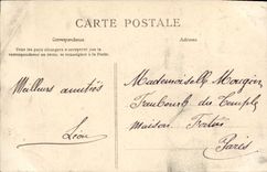 POSTAL de la VENDIMIA Niza el puente viejo