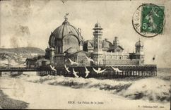 CPA Nice Le Palais de la Jetee 