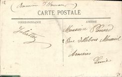 Carnaval de la POSTAL de la VENDIMIA de Niza el pequeño bolsillo de la benevolencia