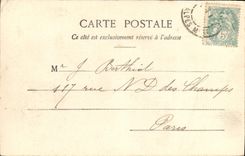 POSTAL de la VENDIMIA Niza vista del camino de Villefranche