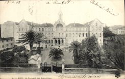 POSTAL de la VENDIMIA Niza el convento de Augustines