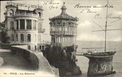 CPA Nice La Reserve Bateau Restaurant