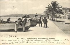 Caminata de la POSTAL de la VENDIMIA Niza de los barcos Sinning del sur