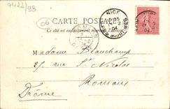 Caminata de la POSTAL de la VENDIMIA Niza de los barcos Sinning del sur