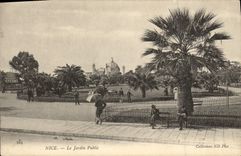 CPA Nice Le Jardin Public 