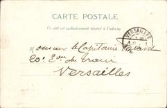 VINTAGE POSTCARD Nice Massena Public garden