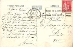 La POSTAL Peira de la VENDIMIA minó visto en las montan@as nevadas