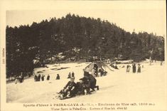 CPA Sports d'Hiver Peira Cava Environs de Nice Luge Sports d'hiver