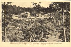 CPA Peira Cava Vue generale Station estivale Cure d'air 