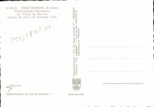 POSTAL MODERNA Puget Theniers Notre Dame de la asunción la Virgen de la ayuda