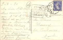 POSTAL Sospel de la VENDIMIA los montajes viejos del puente y del italiano