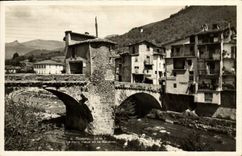 CPA Sospel Le pont vieux et la Bevera