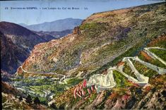 VINTAGE POSTCARD Sospel Surroundings Laces of the Collar of Braus