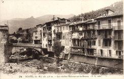CPA Sospel Les Vieilles Maisons Sur la Bevera